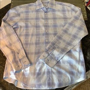 ♟EUC Men’s Tailorbyrd long sleeve button up shirt♟